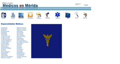 Desktop Screenshot of medicosenmerida.com