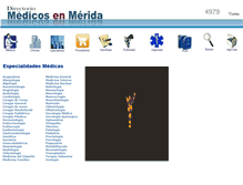 Tablet Screenshot of medicosenmerida.com